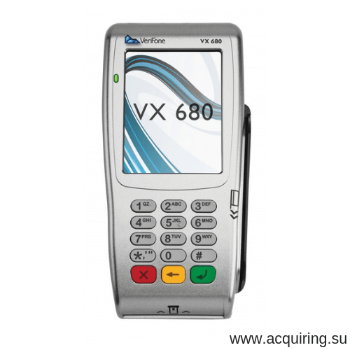 POS-терминал Verifone VX680 (Wi-Fi, Bluetooth), комплект Прими Карту в Кызыле